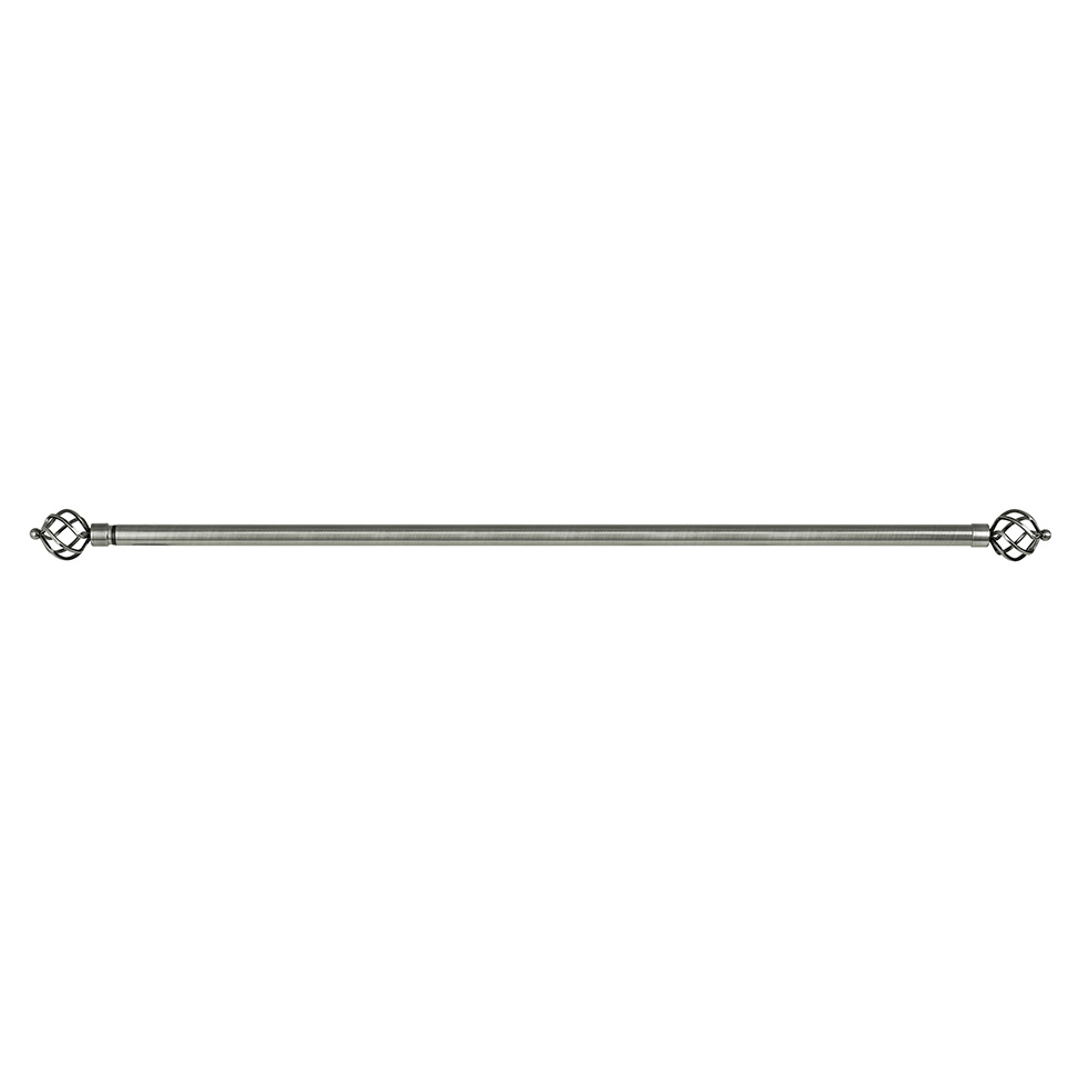 Varão Extensível para Cortina Coroa 210 cm Cromado