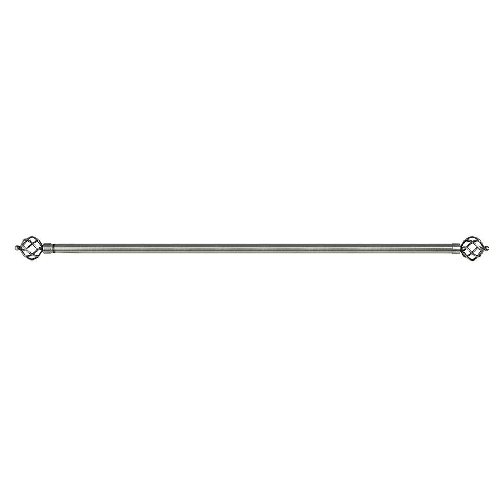Varão Extensível para Cortina Coroa 300 cm Cromado