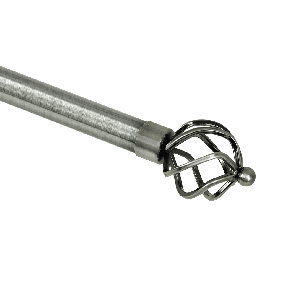 Varão Extensível para Cortina Coroa 300 cm Cromado