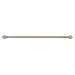 Varão Extensível para Cortina Coroa 300 cm Ouro Velho