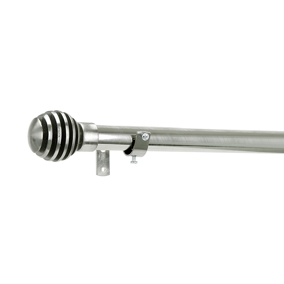 Varão Extensível para Cortina Esfera 210 cm Cromado