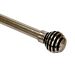 Varão Extensível para Cortina Esfera 210 cm Ouro Velho