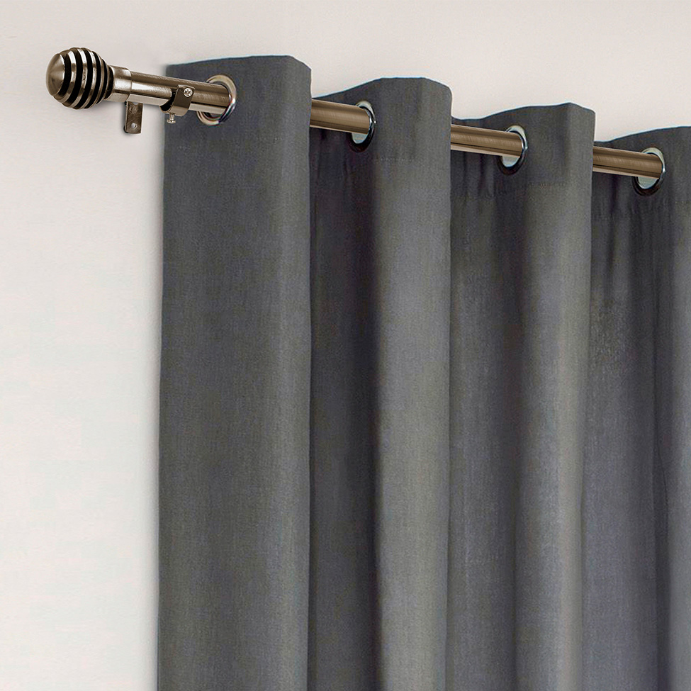 Varão Extensível para Cortina Esfera 210 cm Ouro Velho