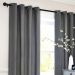 Varão Extensível para Cortina Esfera 210 cm Preto