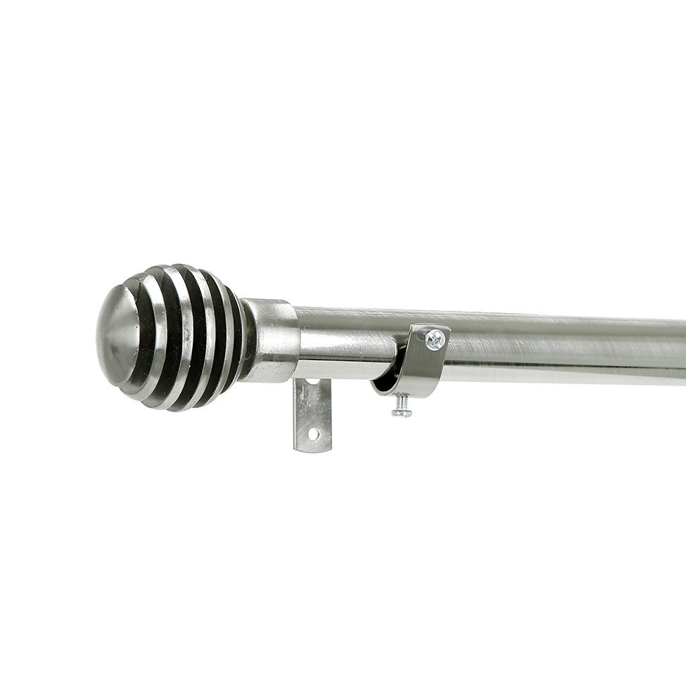 Varão Extensível para Cortina Esfera 300 cm Cromado