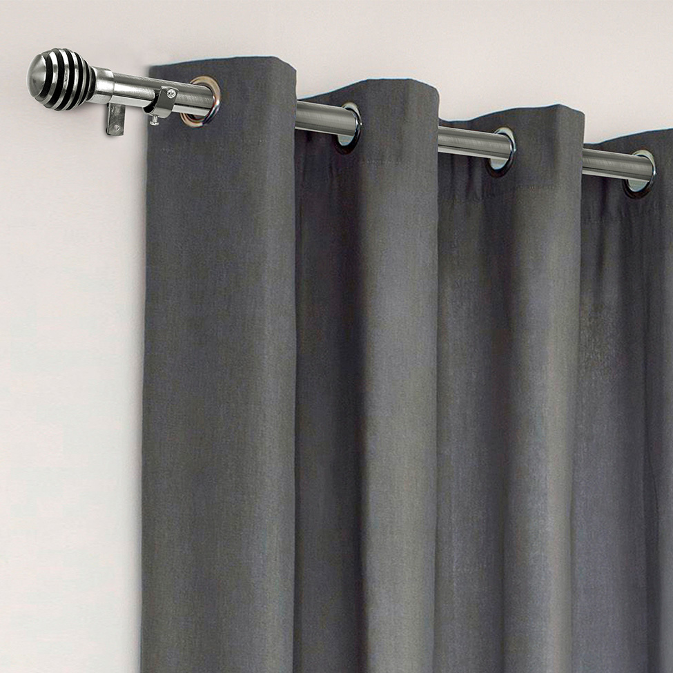Varão Extensível para Cortina Esfera 300 cm Cromado
