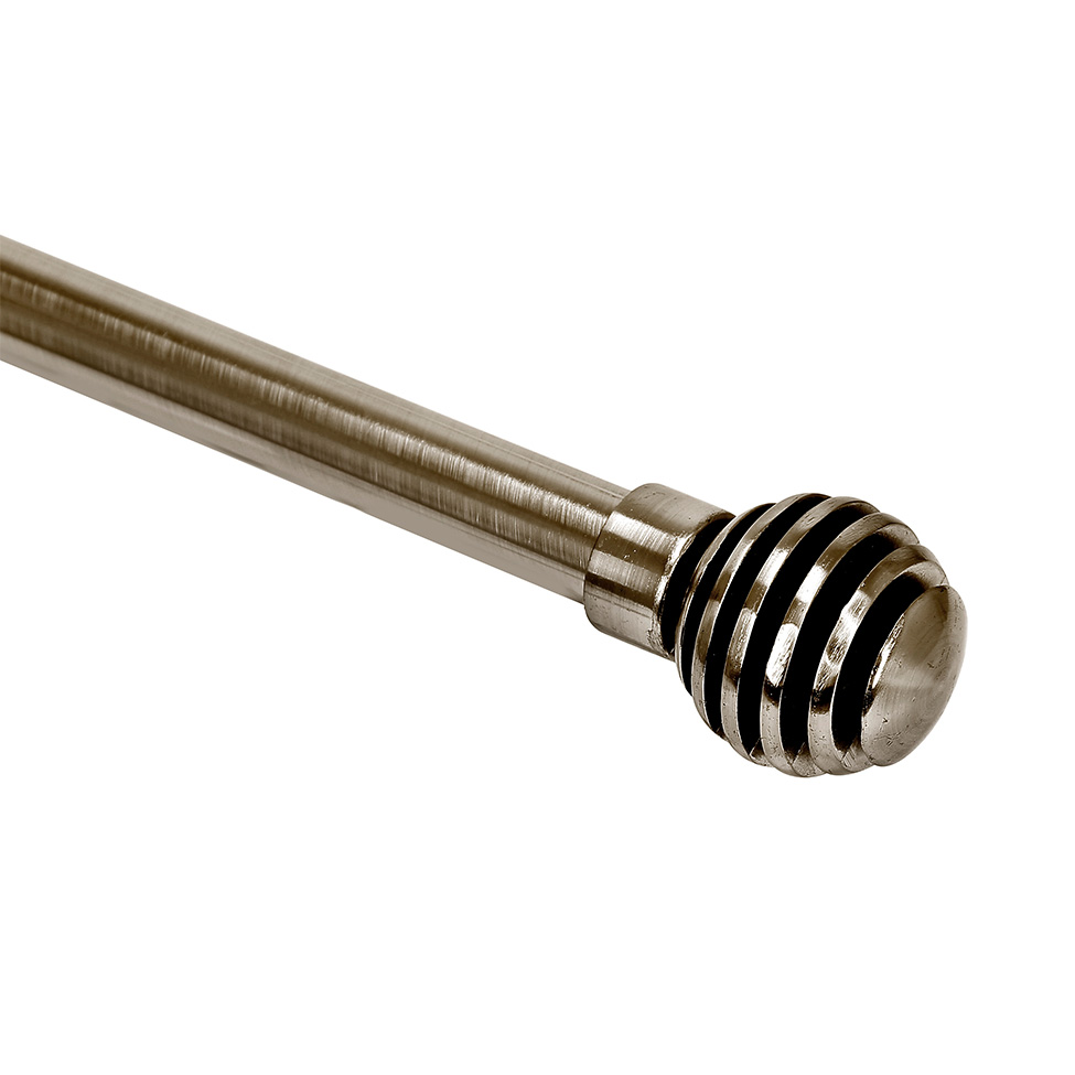 Varão Extensível para Cortina Esfera 300 cm Ouro Velho