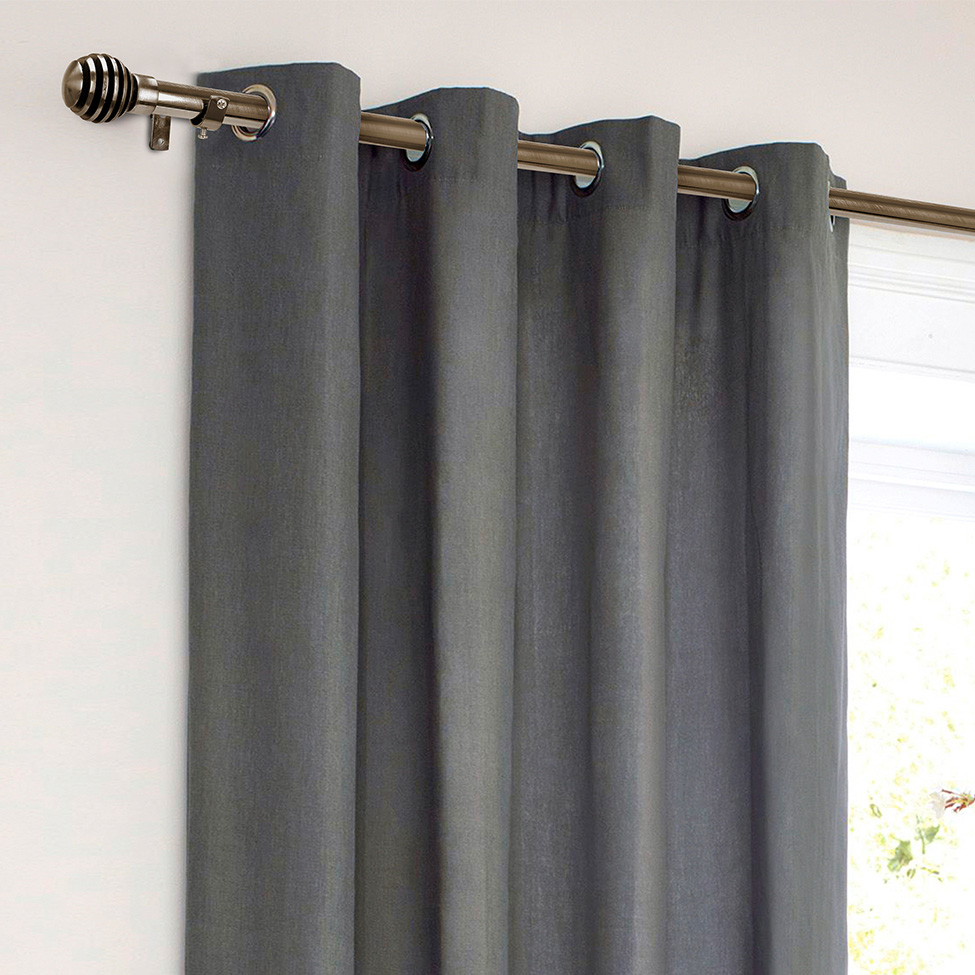 Varão Extensível para Cortina Esfera 300 cm Ouro Velho