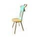Cadeira Infantil Girafa com Palha Indiana