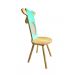 Cadeira Infantil Girafa com Palha Indiana
