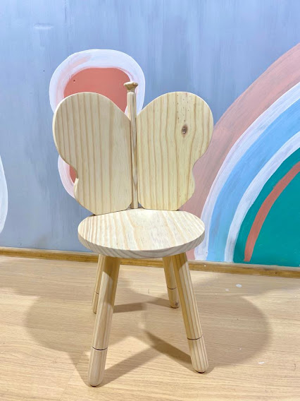 Cadeira de Borboleta Infantil Personalizada