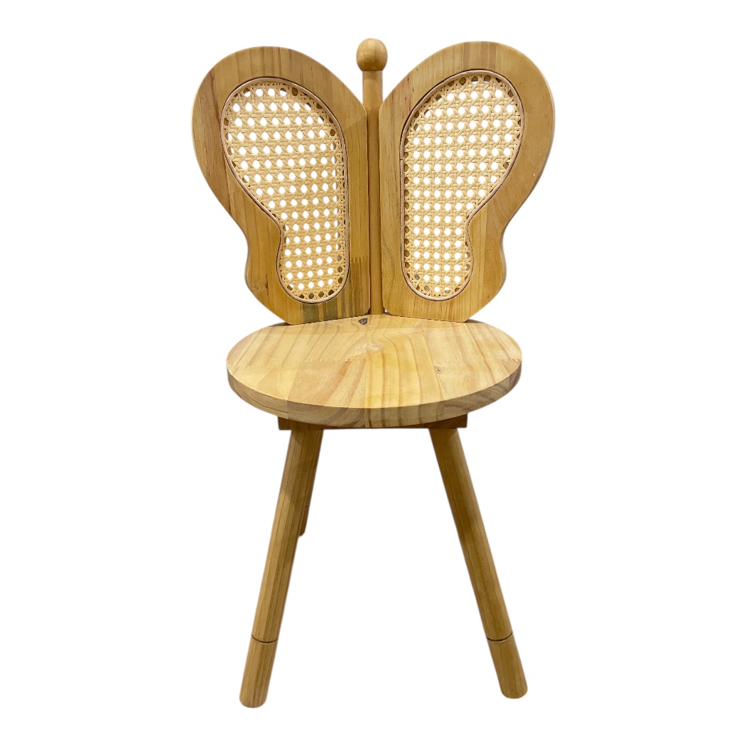 Cadeira de Borboleta com Palha Indiana MOD 1 Kids