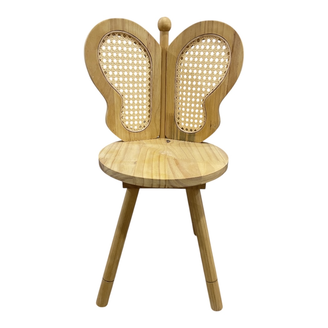 Cadeira de Borboleta com Palha Indiana MOD 1 Kids
