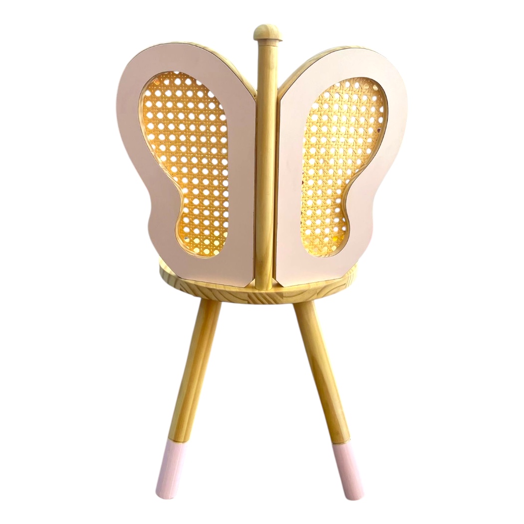 Cadeira de Borboleta com Palha Indiana MOD 4 Kids