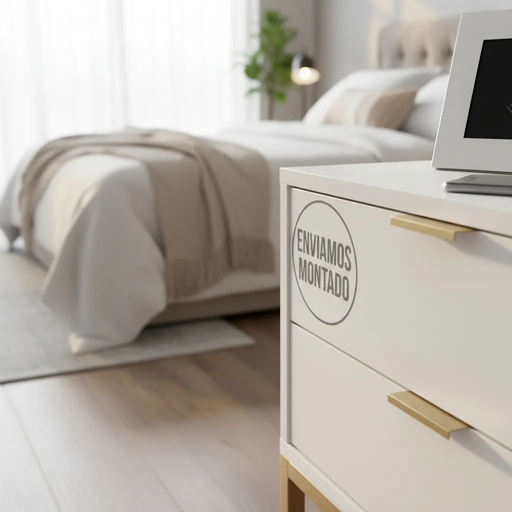 Kit 2 Mesas De Cabeceira Branca 40cm Eco Industrial 2 Gavetas Base De Ferro Dourada Para Quarto Lateral Da Cama Fl Decor