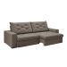 Sofá 3 Lugares Retrátil e Reclinável Flexforma Premier Camurça 230 cm