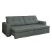 Sofá 3 Lugares Retrátil e Reclinável Flexforma Versalhes Veludo Cinza 230 cm