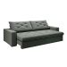 Sofá 4 Lugares Retrátil e Reclinável Flexforma Premier Veludo Cinza 250 cm