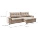 Sofá 4 Lugares Retrátil e Reclinável com USB Flexforma Triton Camurça 250 cm