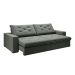 Sofá 5 Lugares Retrátil e Reclinável Flexforma Premier Veludo Cinza 290 cm