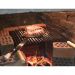 Faca Gaúcha Churrasco 8" Inox Cabo Curvo Chifre Madeira Osso