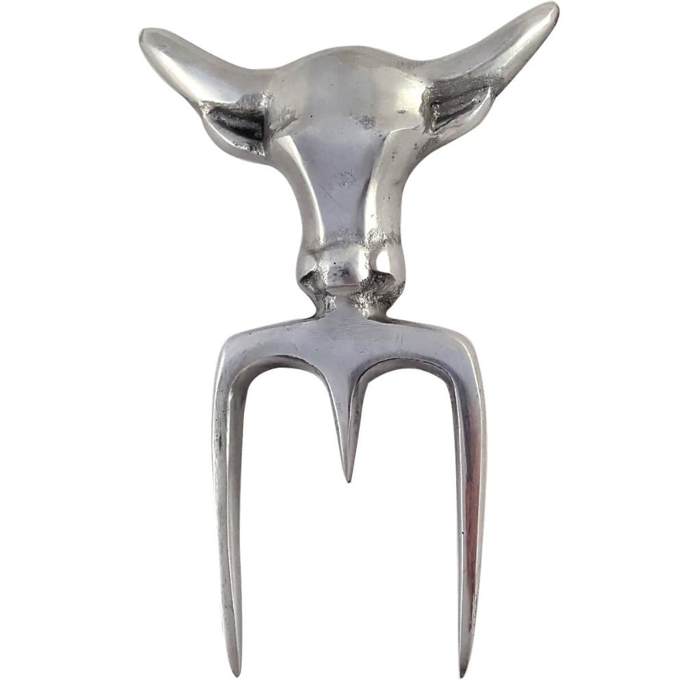 Garfo Tridente Para Churrasco Bull Garfo De Costelão Alumíni