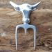 Garfo Tridente Para Churrasco Bull Garfo De Costelão Alumíni