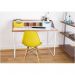Cadeira Eiffel Charles Eames em ABS Amarela com Base de Madeira DSW