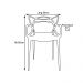 Kit 02 Cadeiras Decorativa Amsterdam Amarelo - Facthus