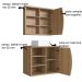 Gabinete De Banheiro 70cm Laura MelEspelheira Cuba Branca e 1 Porta