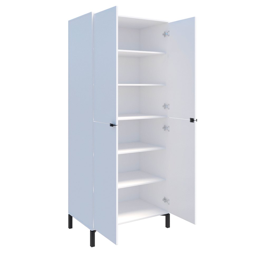 Armário Multiuso Liberty 4 PT Branco