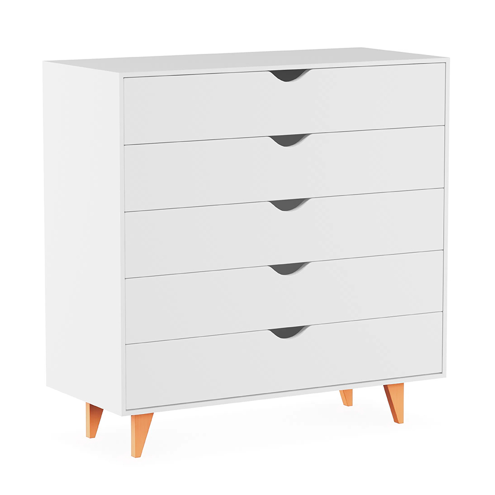 Cômoda Ipanema 5 GV Branca 90 cm
