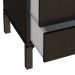 Cômoda Queens 4 Gavetas Preta 90 cm