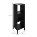Estante Madison Preta 120x40 cm
