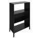 Estante Madison Preta 120x80 cm