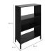 Estante Madison Preta 120x80 cm