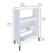 Estante Madison Preta 120x80 cm