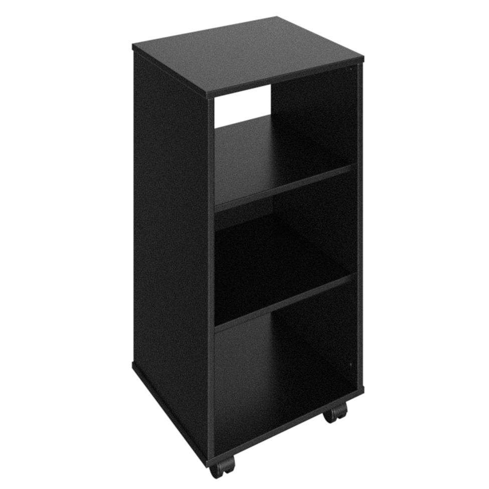 Estante Moma Preta 84x40 cm