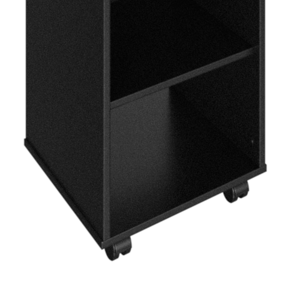 Estante Moma Preta 84x40 cm