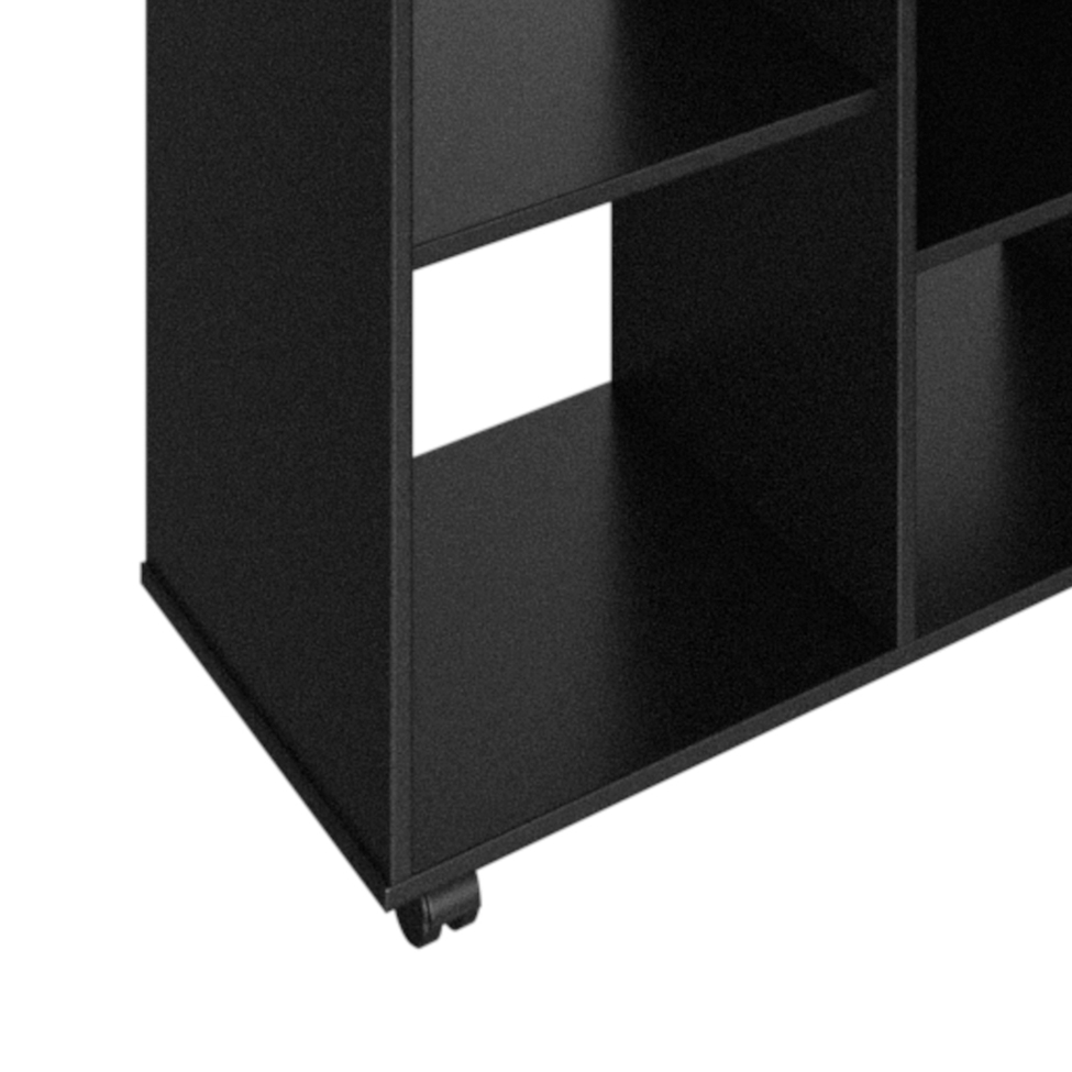 Estante Moma Preta 84x80 cm