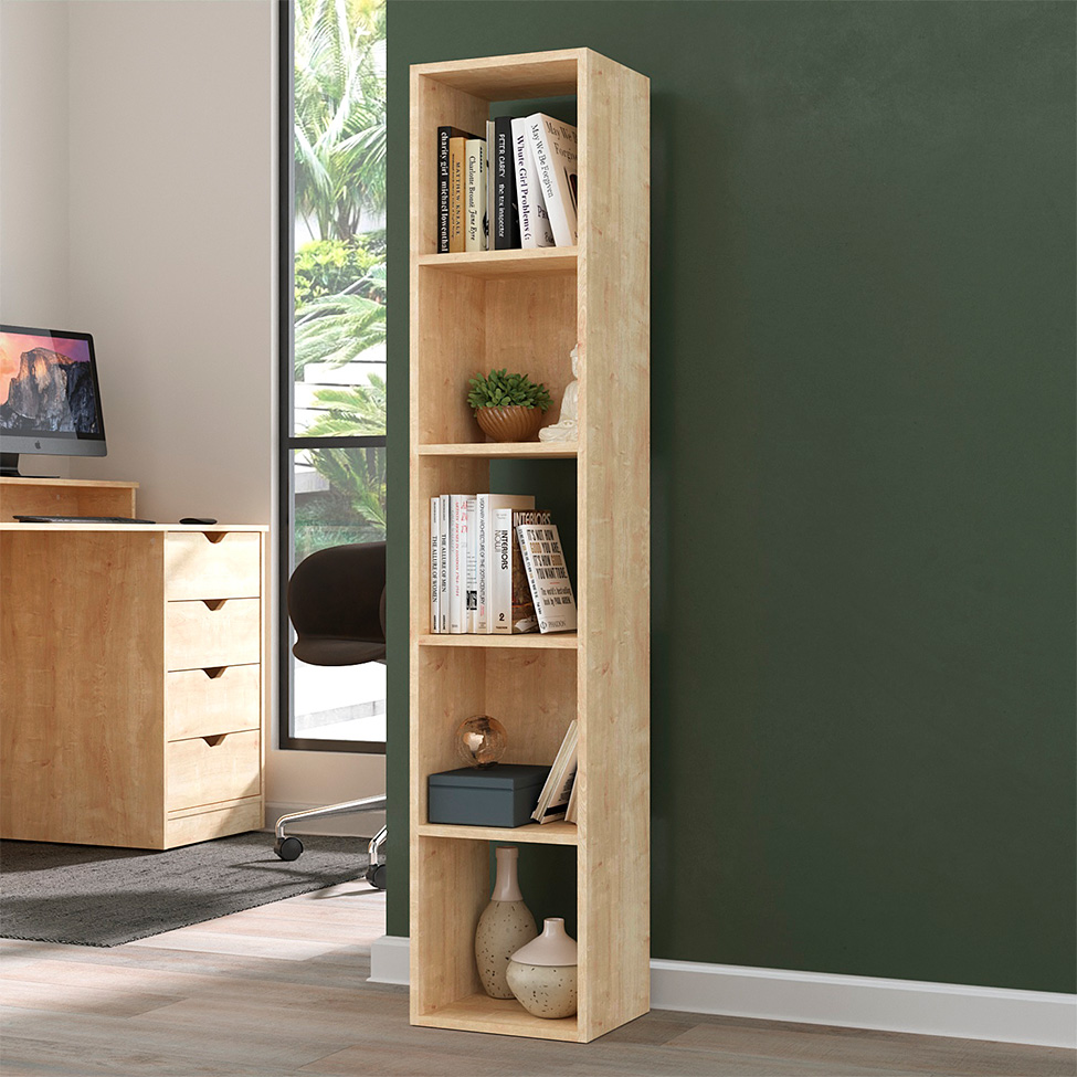 Estante para Escritório Torre Madeirada 150 cm