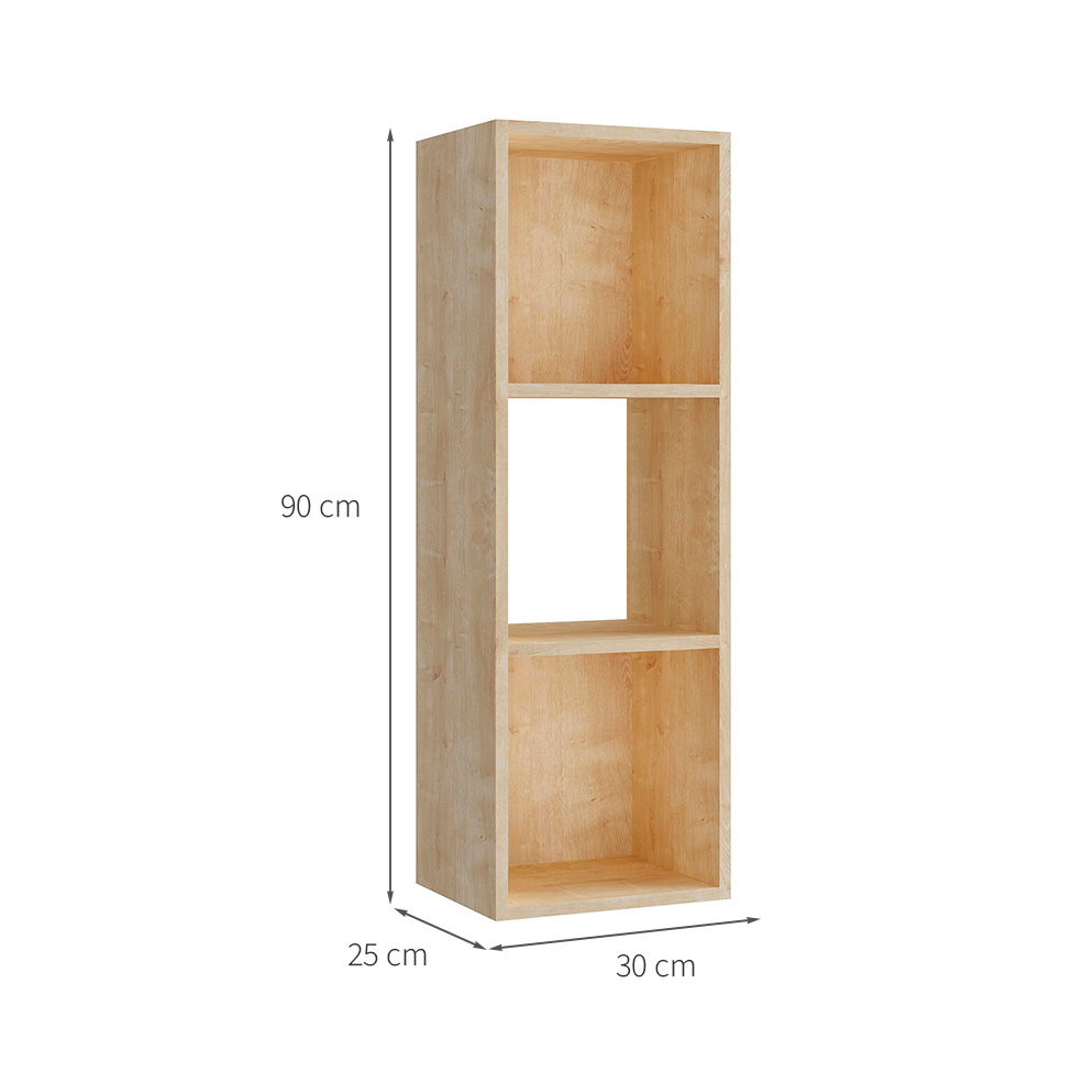 Estante para Escritório Torre Madeirada 90 cm
