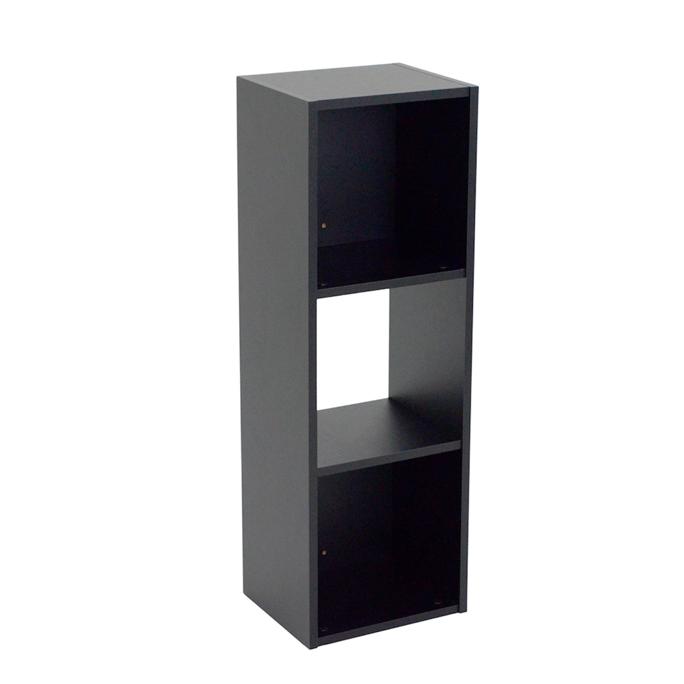 Estante para Escritório Torre Preta 90 cm