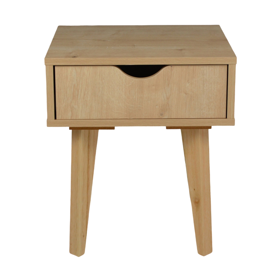 Mesa de Cabeceira Felice 1 Gaveta Madeira