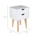 Mesa de Cabeceira Smile 2 GV Branca