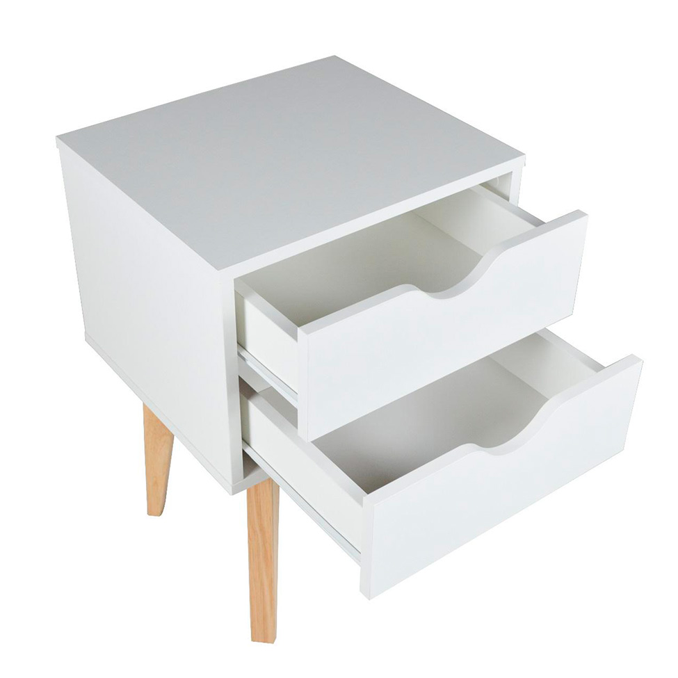 Mesa de Cabeceira Smile 2 GV Branca