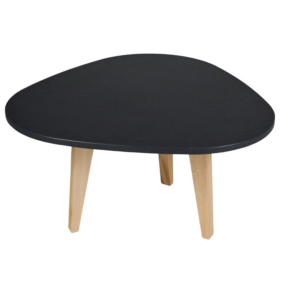 Mesa de Centro Triangular Munique Preta