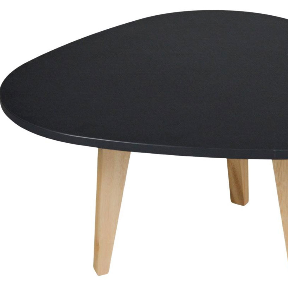 Mesa de Centro Triangular Munique Preta