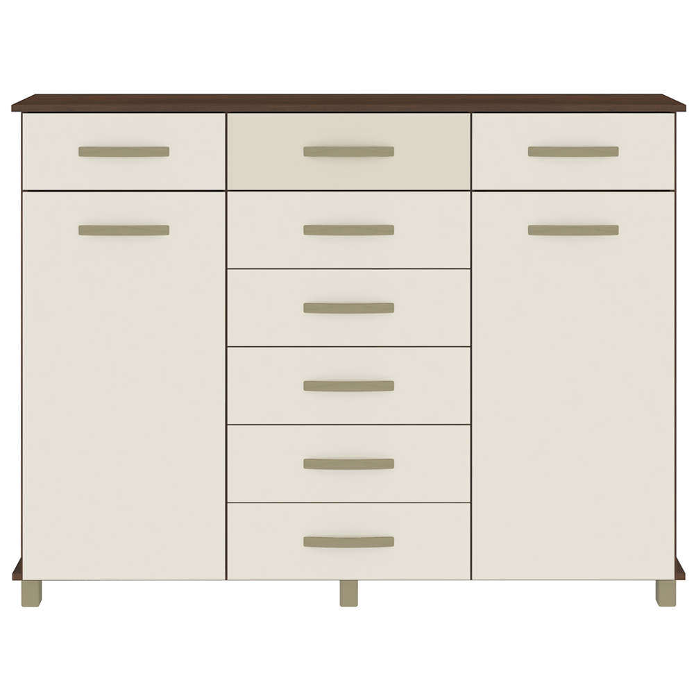 Comoda Sapateira E Cabideiro 2 PT CO180 Rustico Champagne Fell