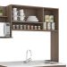 Cozinha Compacta Sofia I 5 Portas 1 Gaveta Teka e Champagne